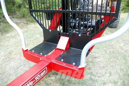 WE-10:AN 4G MED WE-6700L KOMPLETT SKOGSEKIPAGE Forest trailers