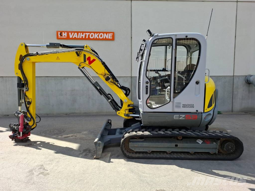 Wacker Neuson EZ 53 *** TARJOUS *** Mini rýpadla < 7t