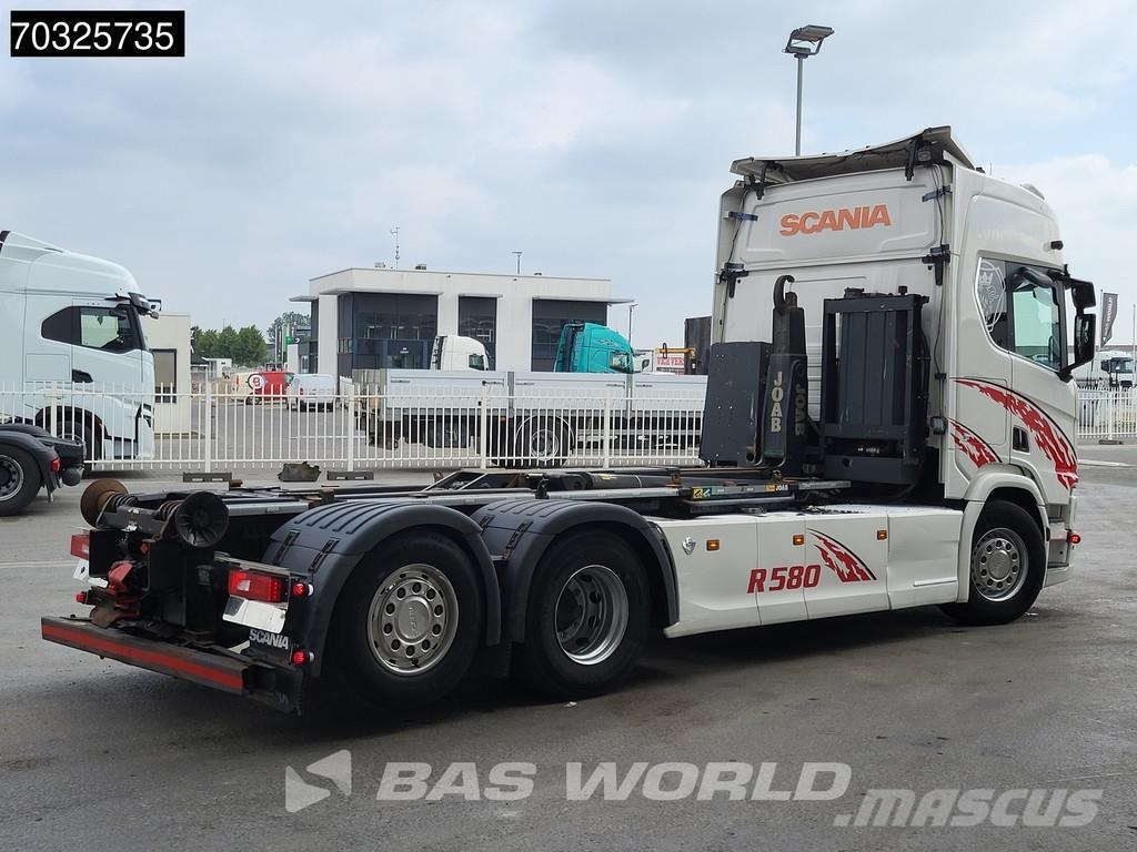 Scania R580 R 6X2 V8 Full Air 6x2*4 Lift+Steering Axle Eu Вантажівки з гаковим підйомом