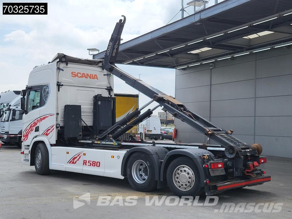 Scania R580 R 6X2 V8 Full Air 6x2*4 Lift+Steering Axle Eu Вантажівки з гаковим підйомом