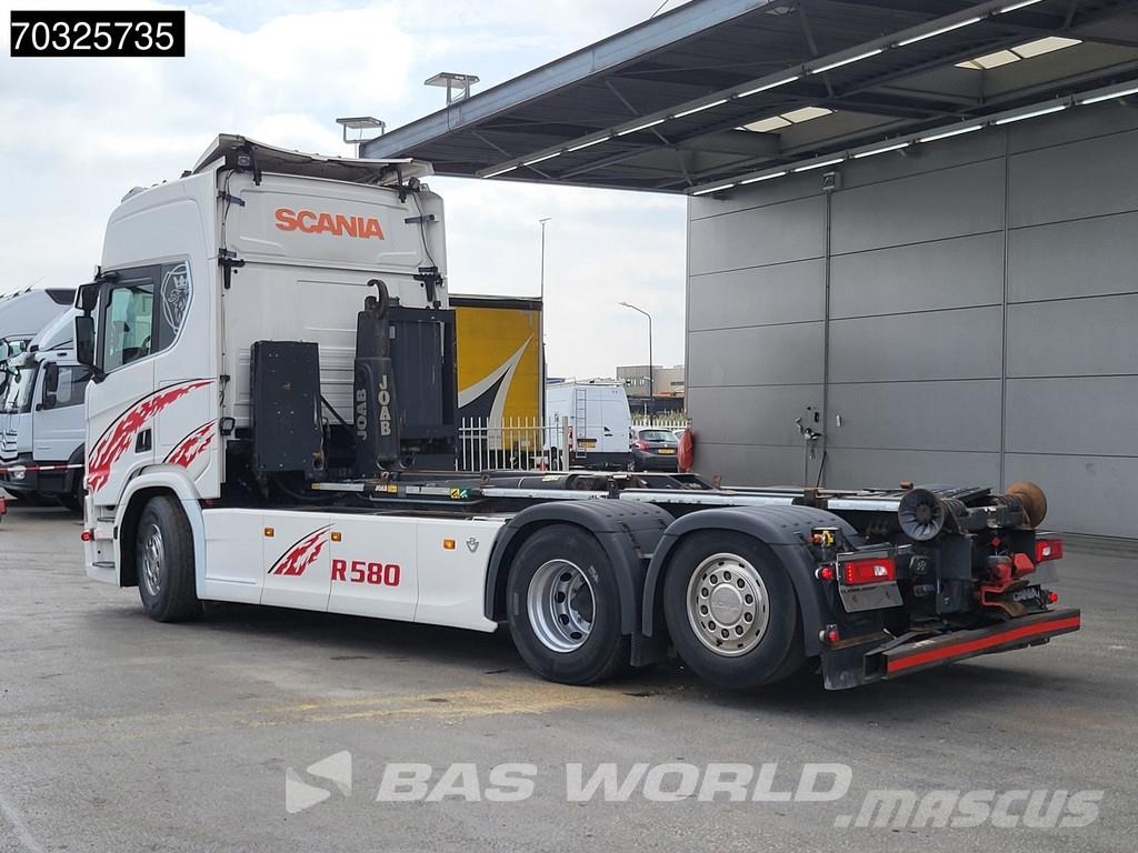 Scania R580 R 6X2 V8 Full Air 6x2*4 Lift+Steering Axle Eu Вантажівки з гаковим підйомом