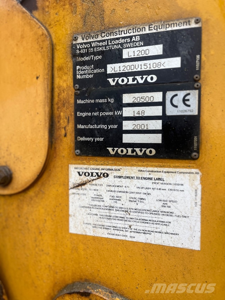 Volvo L120D Hjullastere