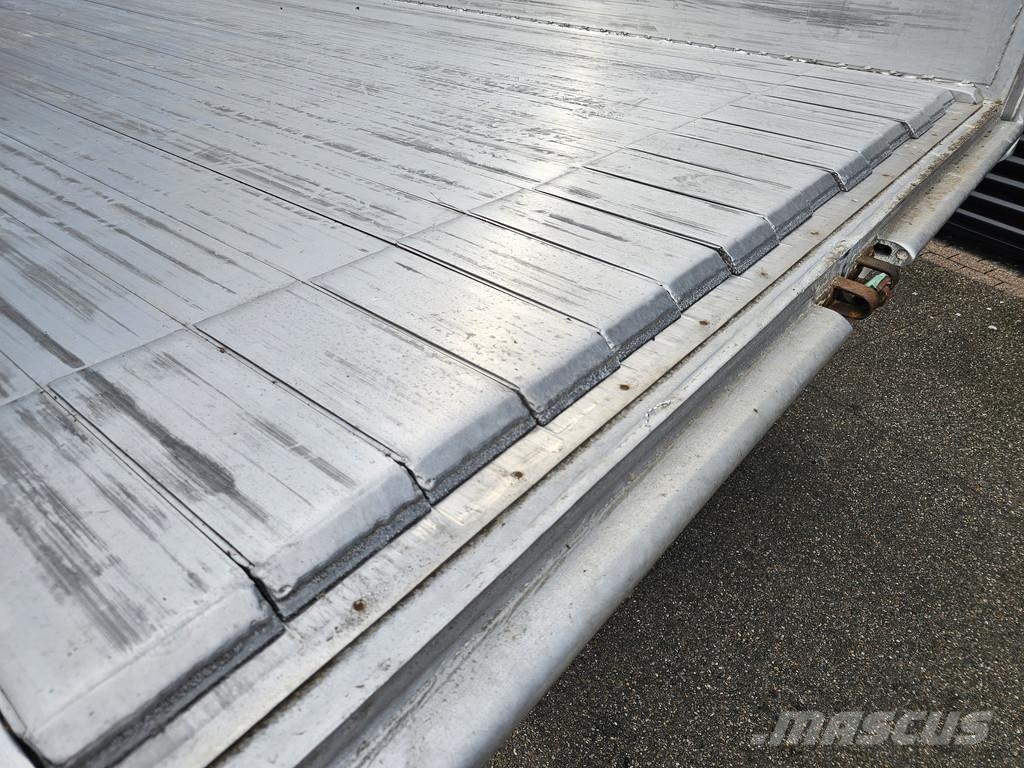Knapen K200 KT01 / 2 x LIFT AXLE / 60 m3 Kayar zemin yarı römorklar