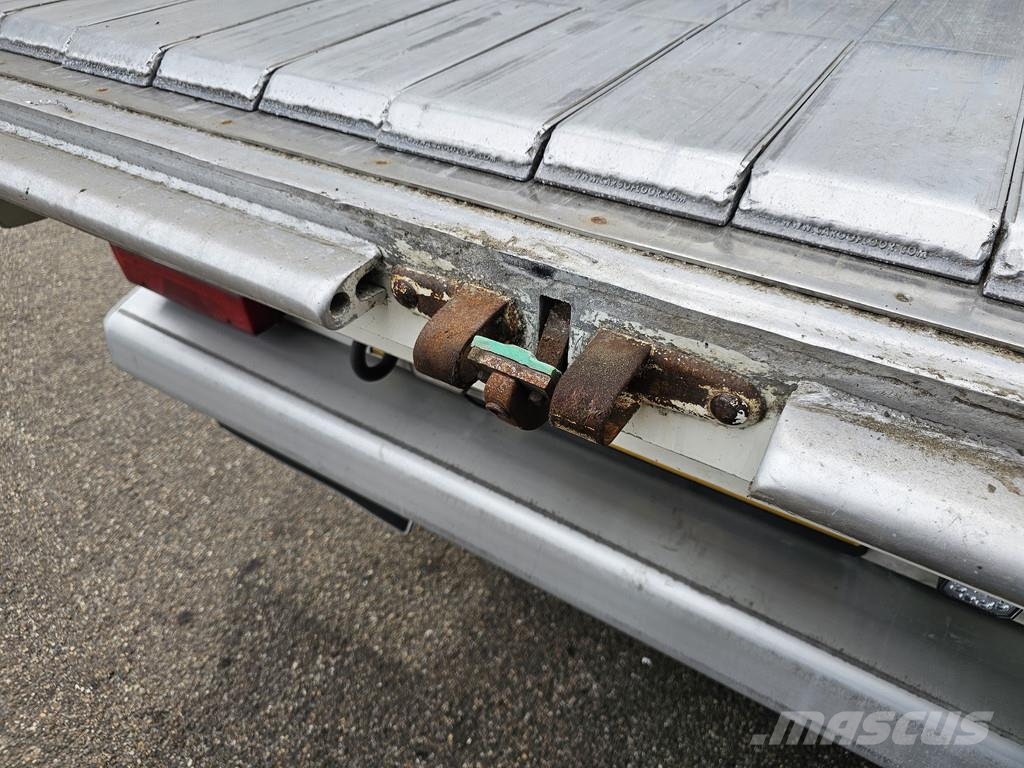 Knapen K200 KT01 / 2 x LIFT AXLE / 60 m3 Kayar zemin yarı römorklar