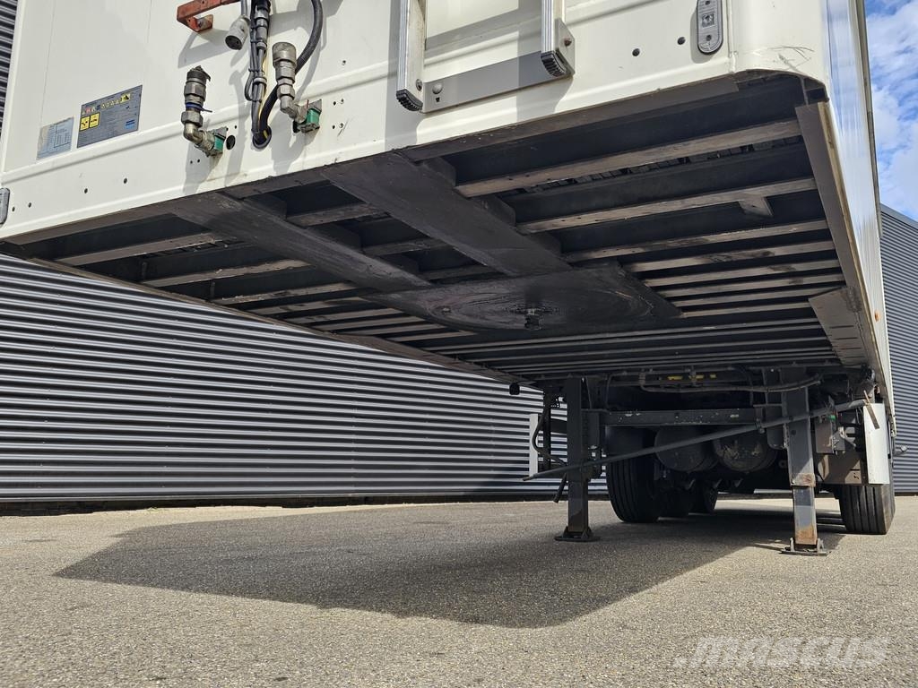 Knapen K200 KT01 / 2 x LIFT AXLE / 60 m3 Kayar zemin yarı römorklar