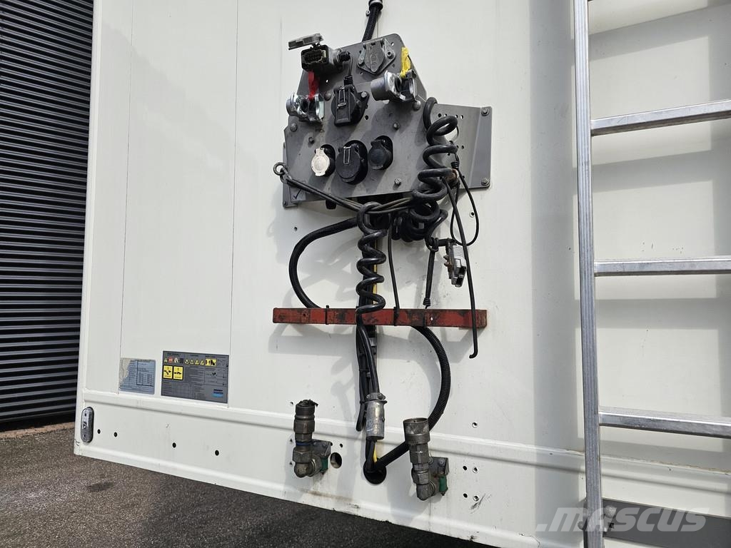 Knapen K200 KT01 / 2 x LIFT AXLE / 60 m3 Kayar zemin yarı römorklar