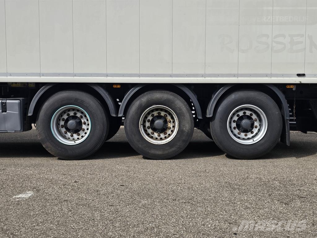 Knapen K200 KT01 / 2 x LIFT AXLE / 60 m3 Kayar zemin yarı römorklar