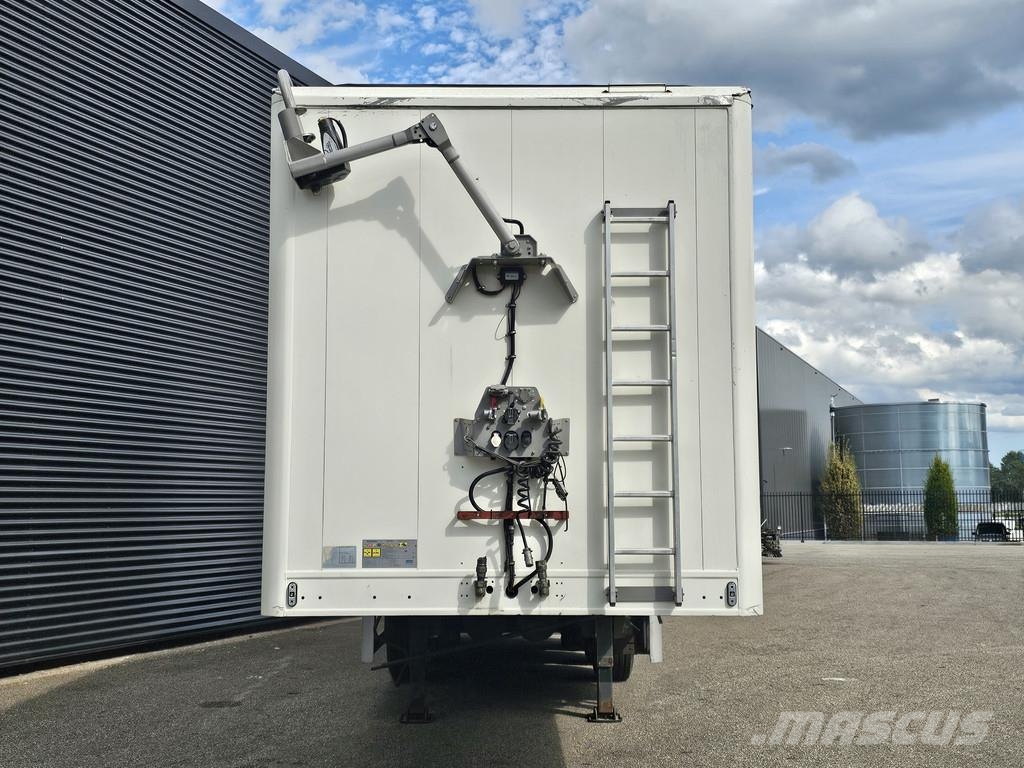 Knapen K200 KT01 / 2 x LIFT AXLE / 60 m3 Kayar zemin yarı römorklar