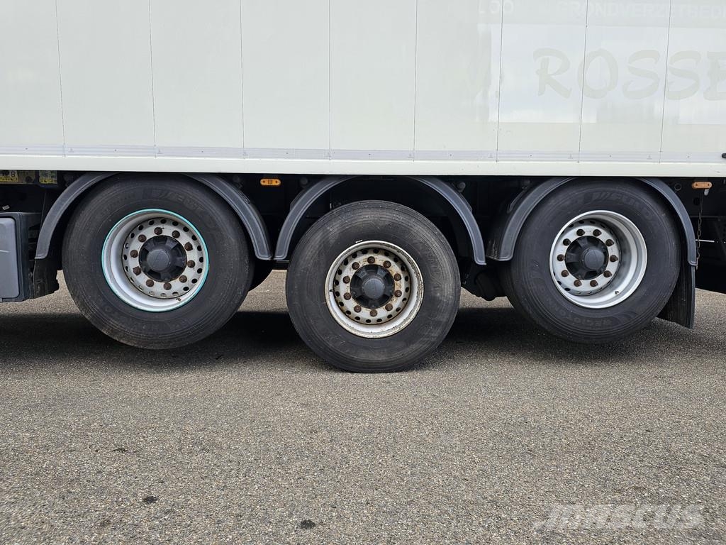 Knapen K200 KT01 / 2 x LIFT AXLE / 60 m3 Kayar zemin yarı römorklar
