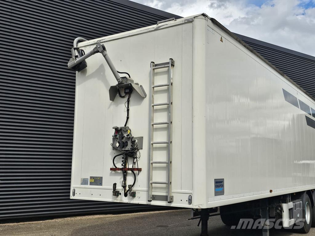 Knapen K200 KT01 / 2 x LIFT AXLE / 60 m3 Kayar zemin yarı römorklar