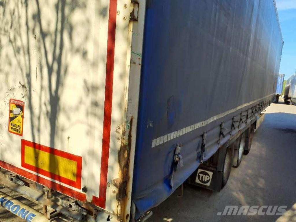 Krone Trailer Curtainsider Lifting + Sliding Roof Mega Semirremolques de caja de lona
