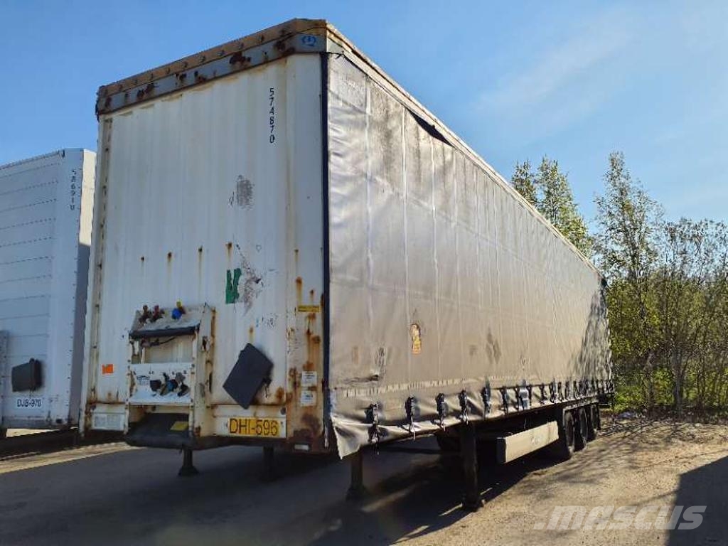 Krone Trailer Curtainsider Lifting + Sliding Roof Mega Semirremolques de caja de lona