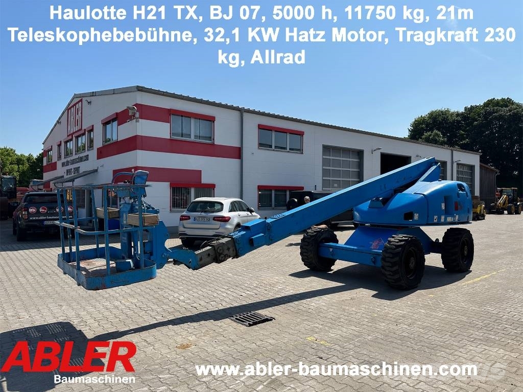 Haulotte H 21 TX 21 m Teleskophebebühne 直臂高空工作平台