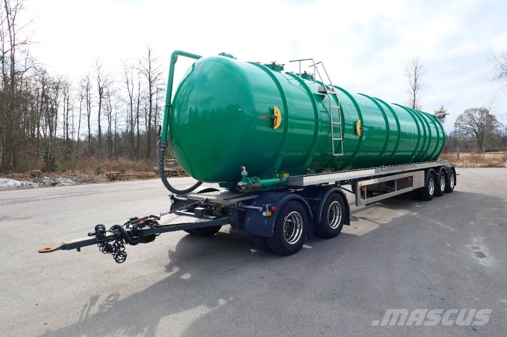 Tank-Mobil Rostfritt Slamsläp T5 LR 238 Tanktrailere
