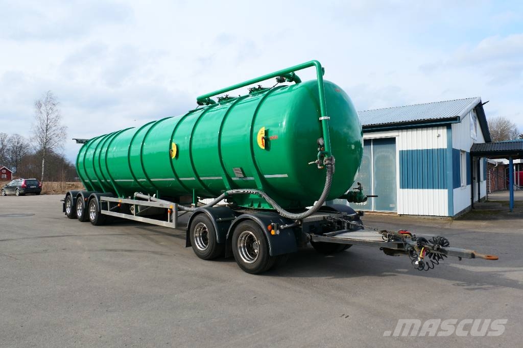 Tank-Mobil Rostfritt Slamsläp T5 LR 238 Tanktrailere