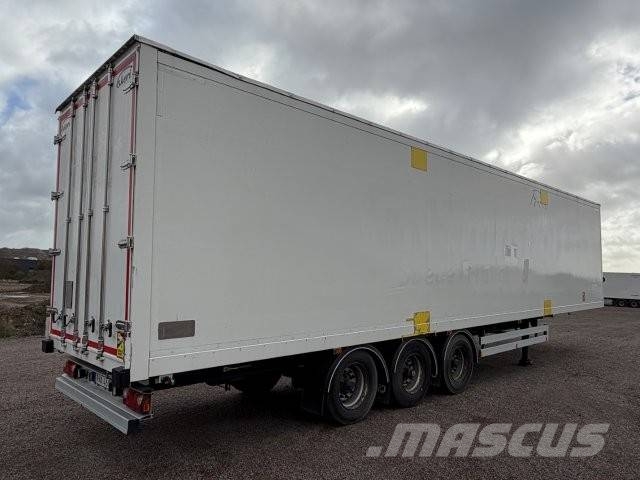 Ekeri Huckepack Skåptrailer Öppningsbar sida Skjutbart tak  RNA460 نصف مقطورات ذات هيكل صندوقي