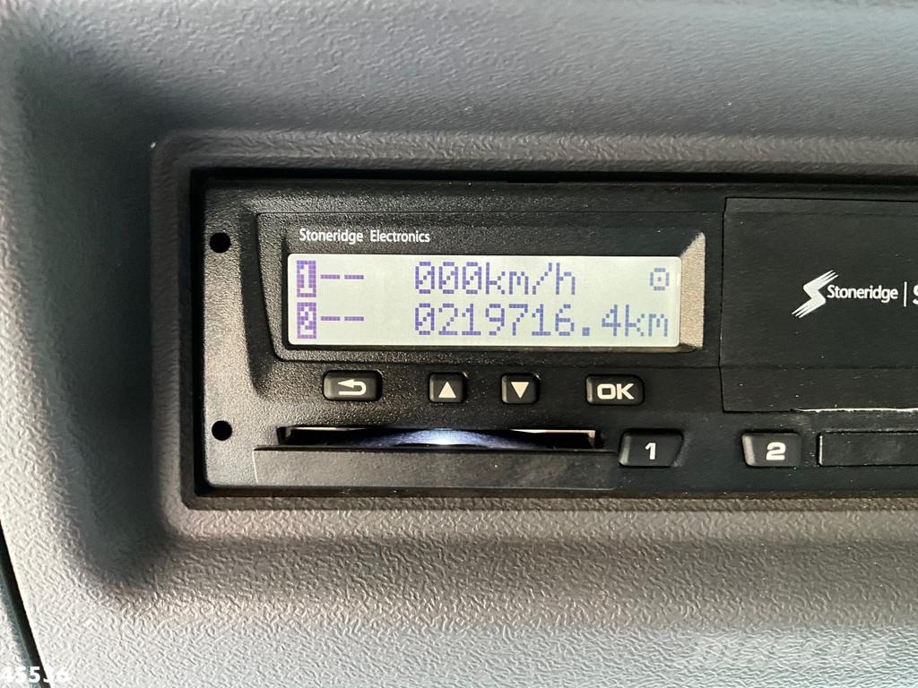 Scania P 340 Euro 6 CNG HMF 25 Tonmeter laadkraan Kiper tovornjaki
