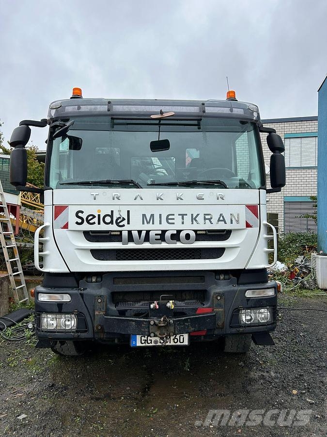 Iveco ADT20T45 6X4 + Hiab XS377 E-5 HiPro Allterrängkranar