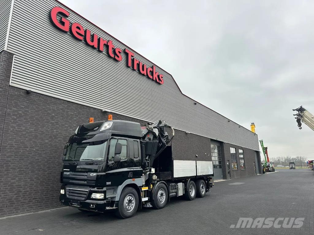 DAF CF 460 8X2 BAKWAGEN MET FASSI F660RA.2.27 XHE-DYNA Darus teherautók