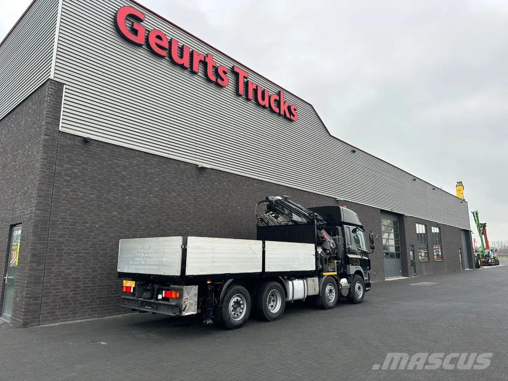 DAF CF 460 8X2 BAKWAGEN MET FASSI F660RA.2.27 XHE-DYNA Darus teherautók