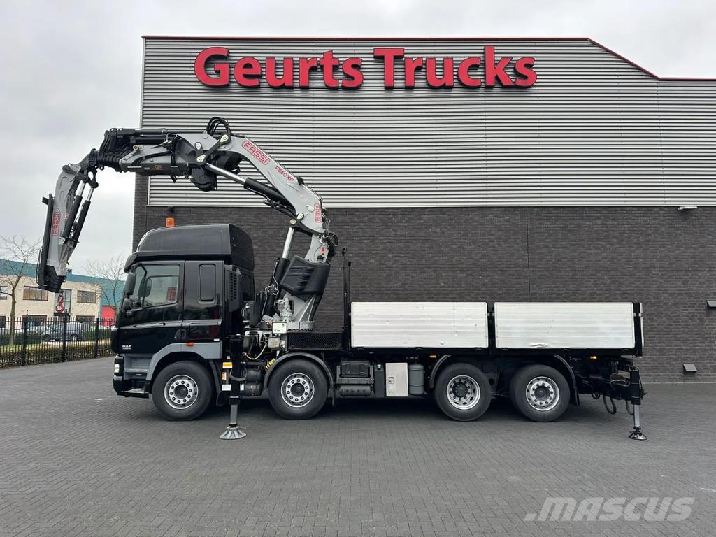 DAF CF 460 8X2 BAKWAGEN MET FASSI F660RA.2.27 XHE-DYNA Darus teherautók