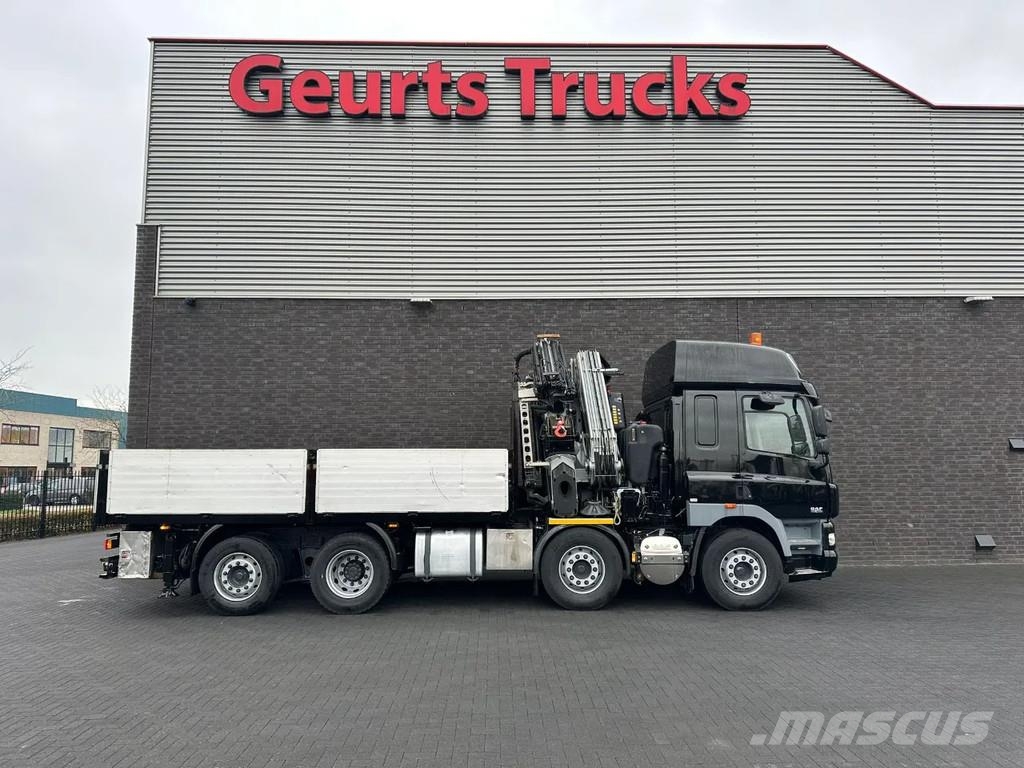 DAF CF 460 8X2 BAKWAGEN MET FASSI F660RA.2.27 XHE-DYNA Darus teherautók