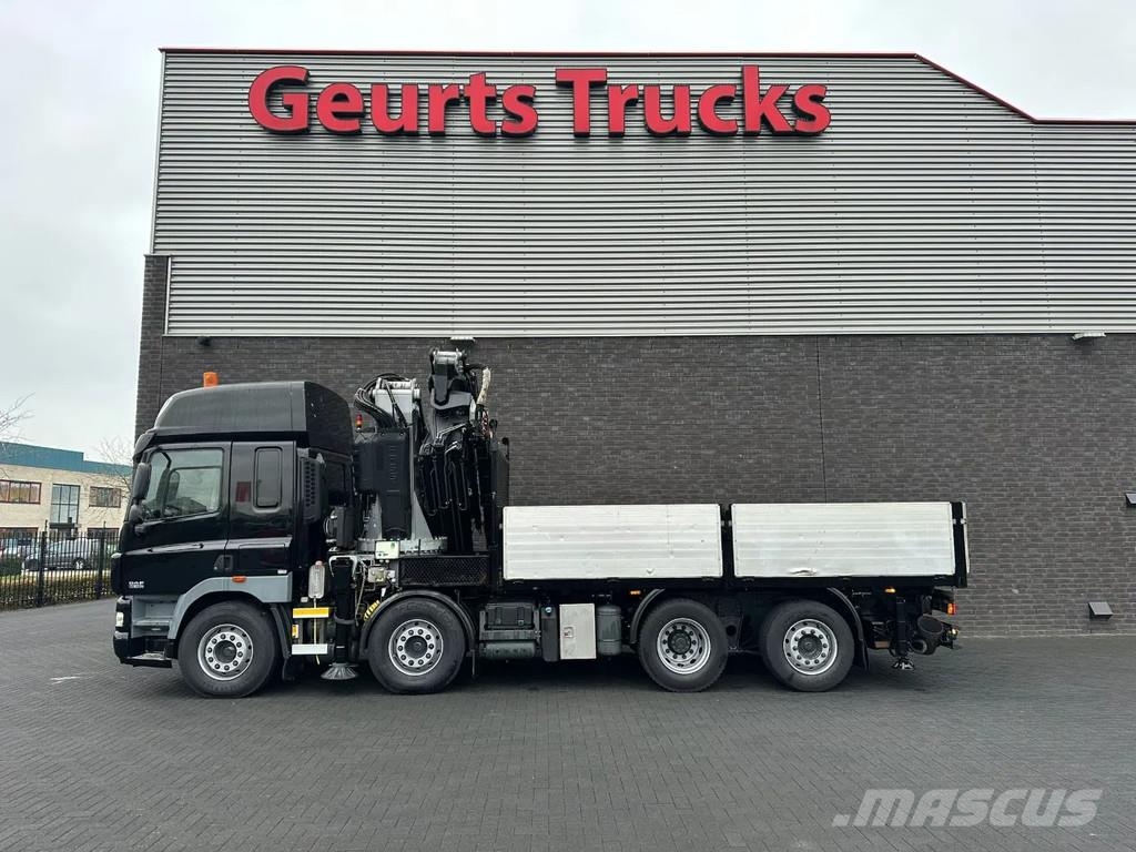 DAF CF 460 8X2 BAKWAGEN MET FASSI F660RA.2.27 XHE-DYNA Darus teherautók