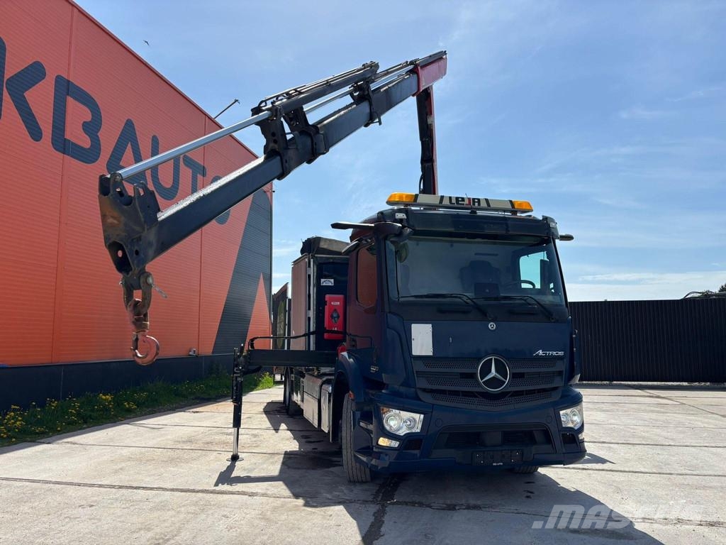 Mercedes-Benz Actros 1830 4x2 LOW MILEAGE / CNG GAS! / EURO 6D شاحنات الرافعات