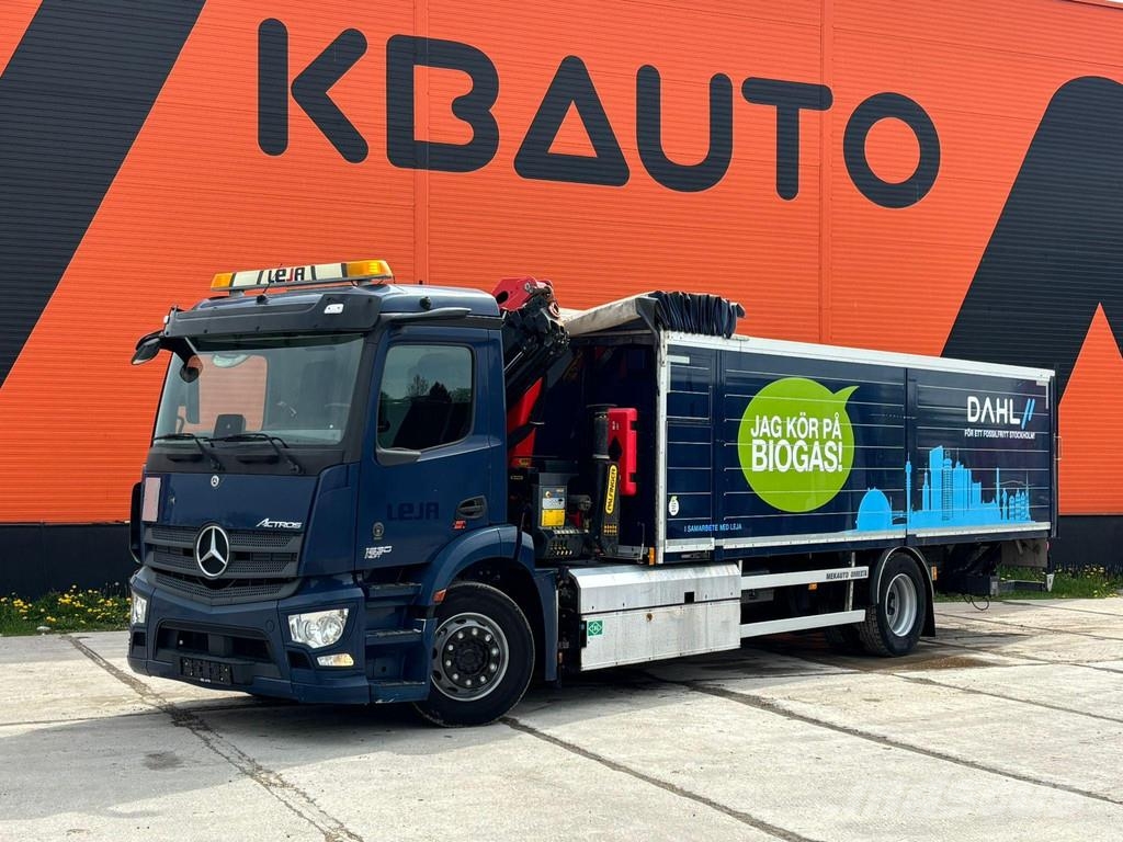 Mercedes-Benz Actros 1830 4x2 LOW MILEAGE / CNG GAS! / EURO 6D شاحنات الرافعات