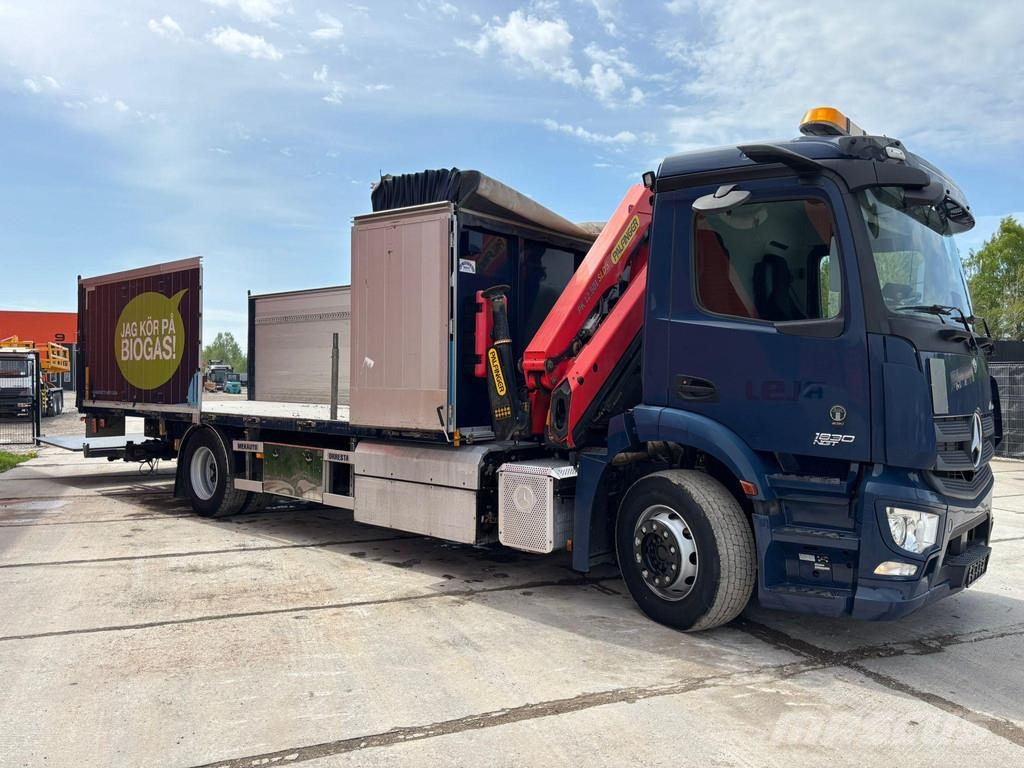 Mercedes-Benz Actros 1830 4x2 LOW MILEAGE / CNG GAS! / EURO 6D شاحنات الرافعات