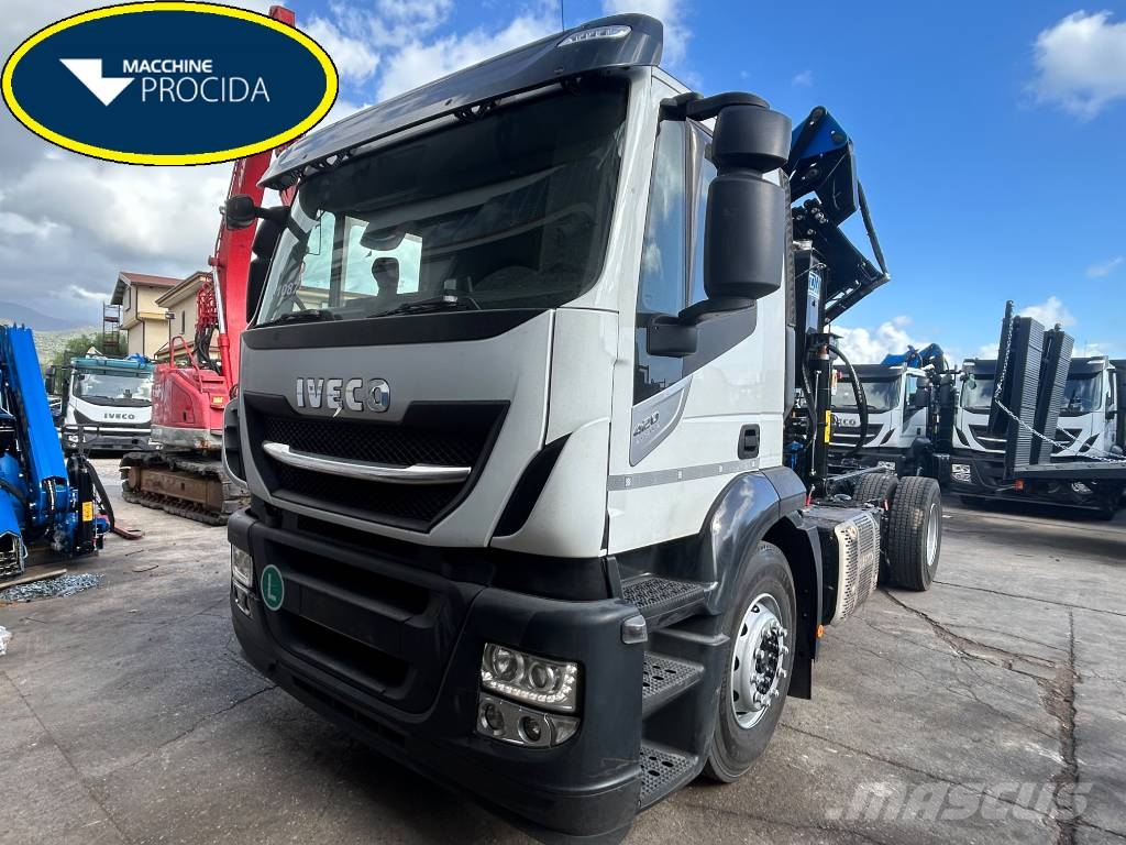 Iveco Stralis 190 S42 クレーントラック、ユニック車
