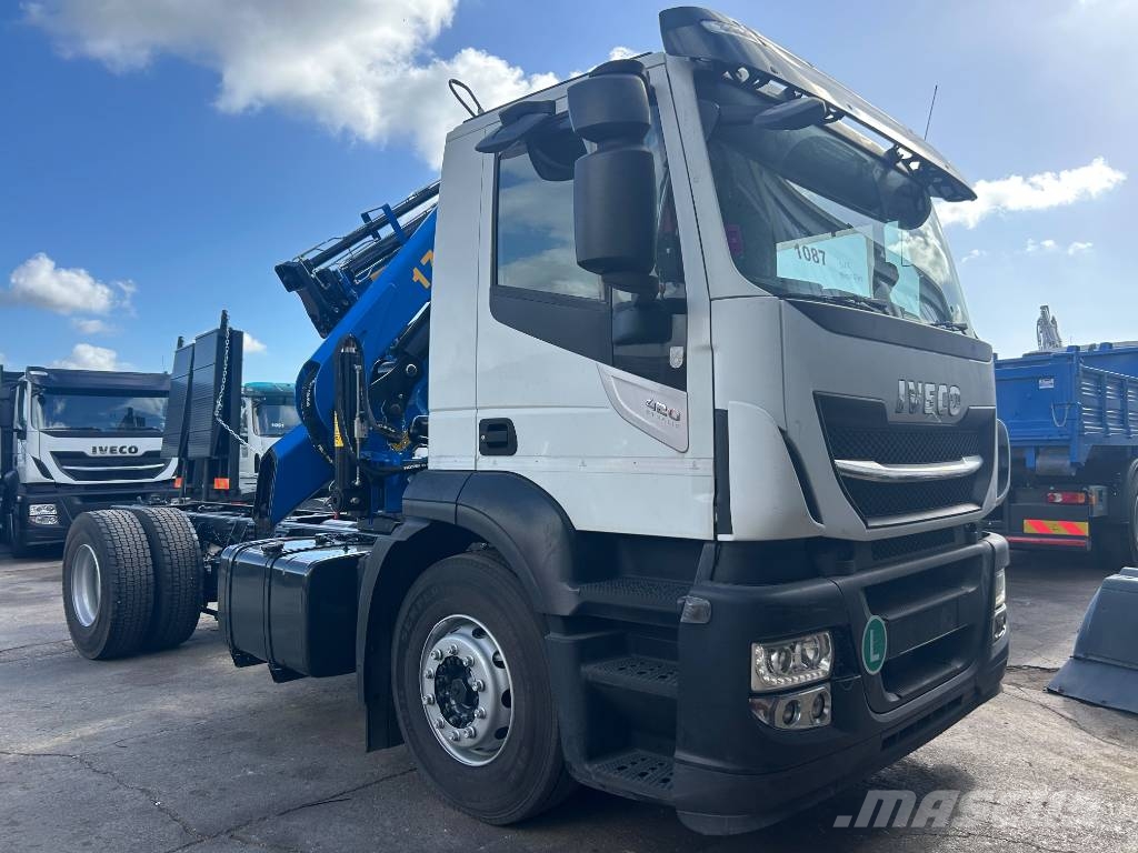 Iveco Stralis 190 S42 クレーントラック、ユニック車