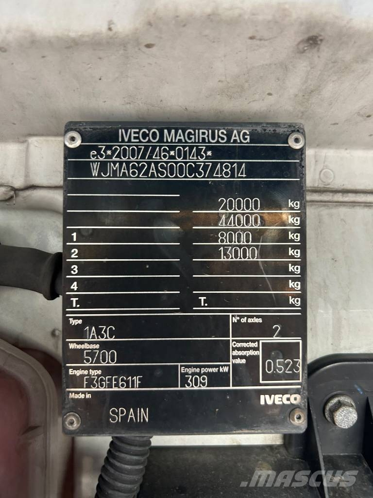 Iveco Stralis 190 S42 Biltransportere