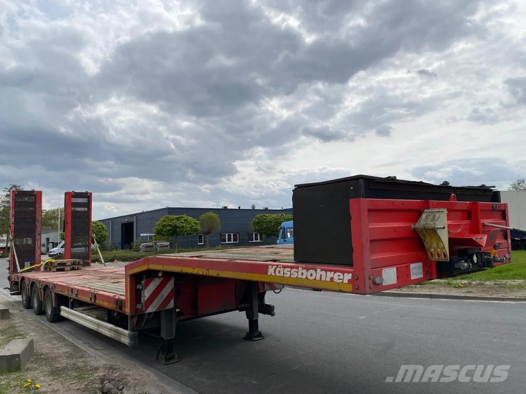 Kässbohrer LOWBED Lowbed LB3E Low loader-semi-trailers