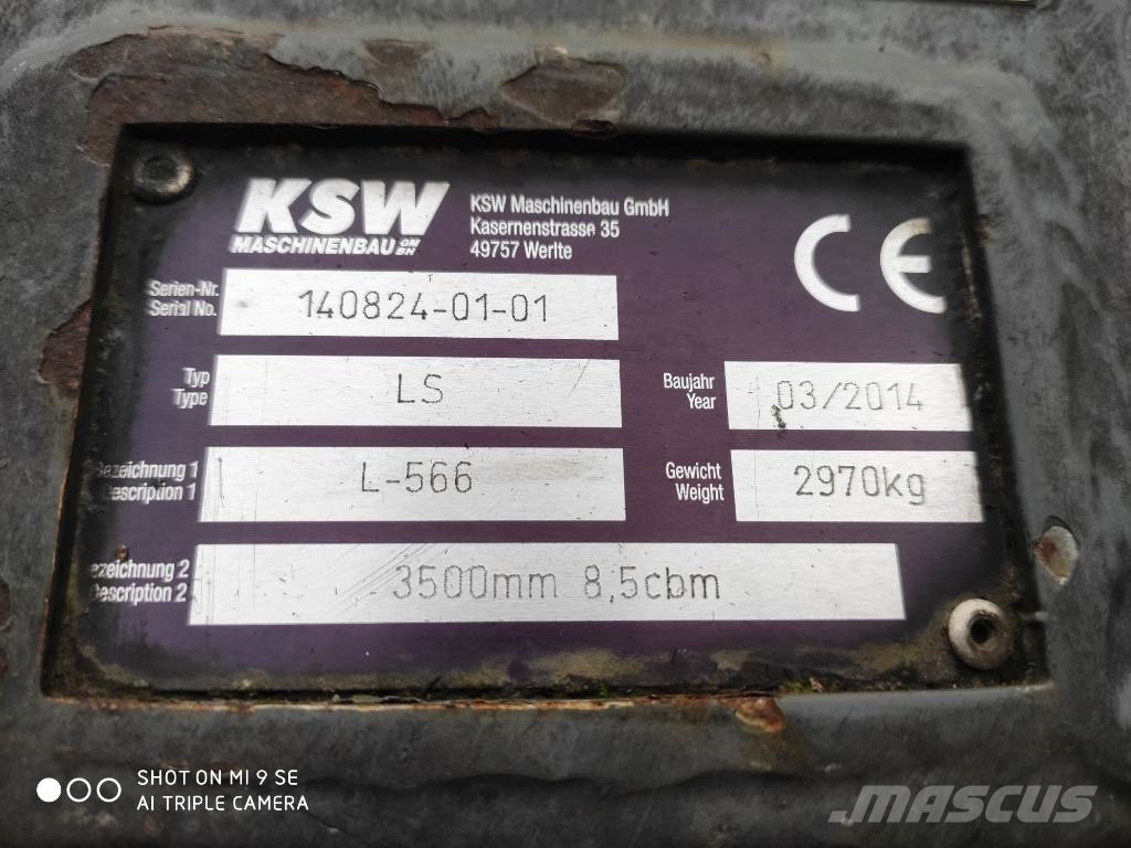 Liebherr L566 L576 L580 Kopad