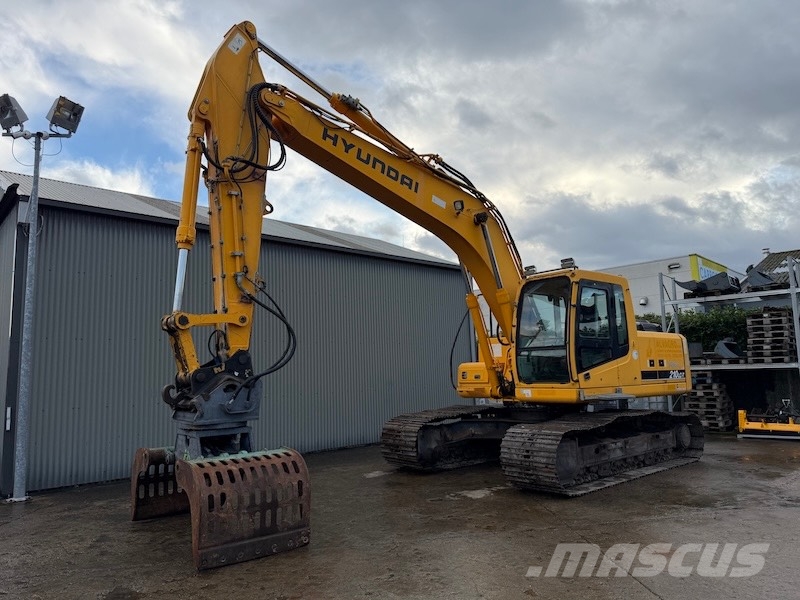 Hyundai Robex 210 LC-7 Rupsgraafmachines