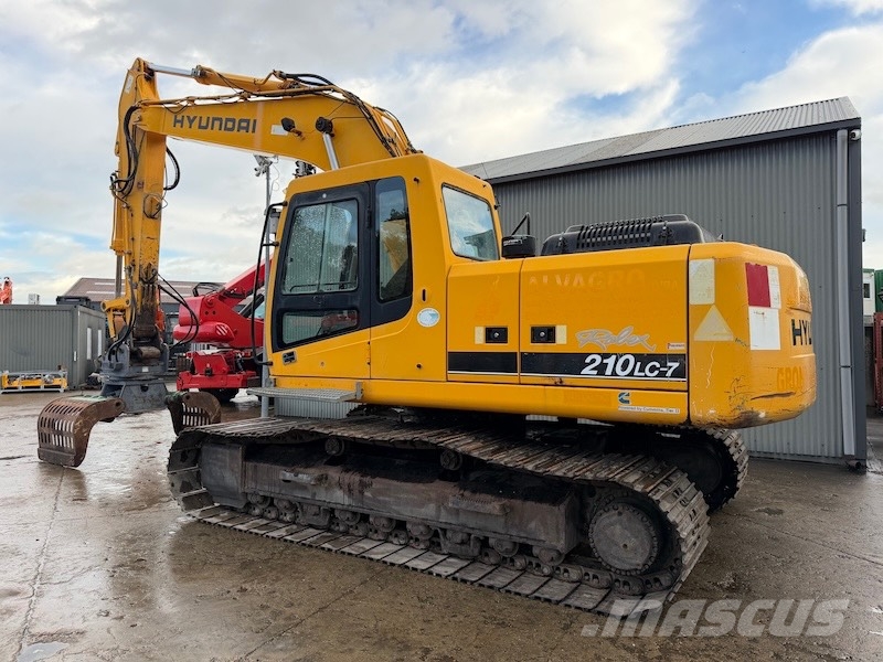 Hyundai Robex 210 LC-7 Rupsgraafmachines