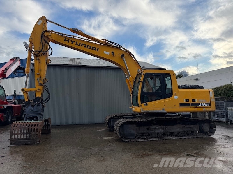 Hyundai Robex 210 LC-7 Rupsgraafmachines