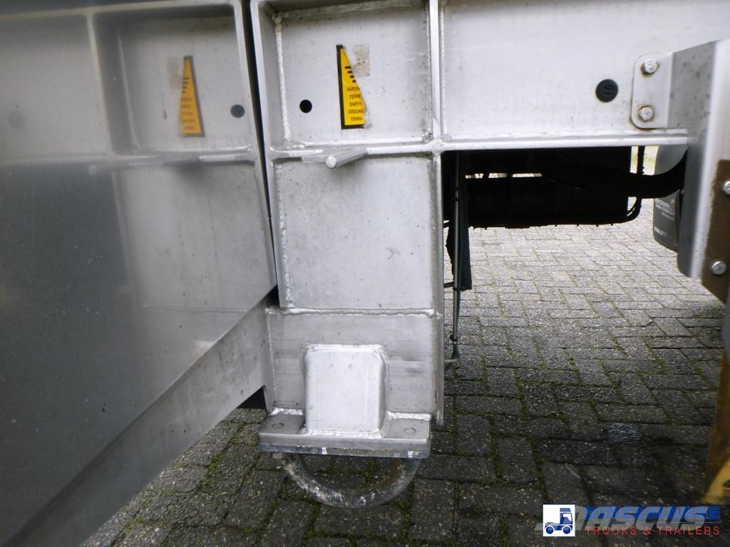 Van Hool Food tank inox 36 m3 / 4 comp + pump Tanktrailer