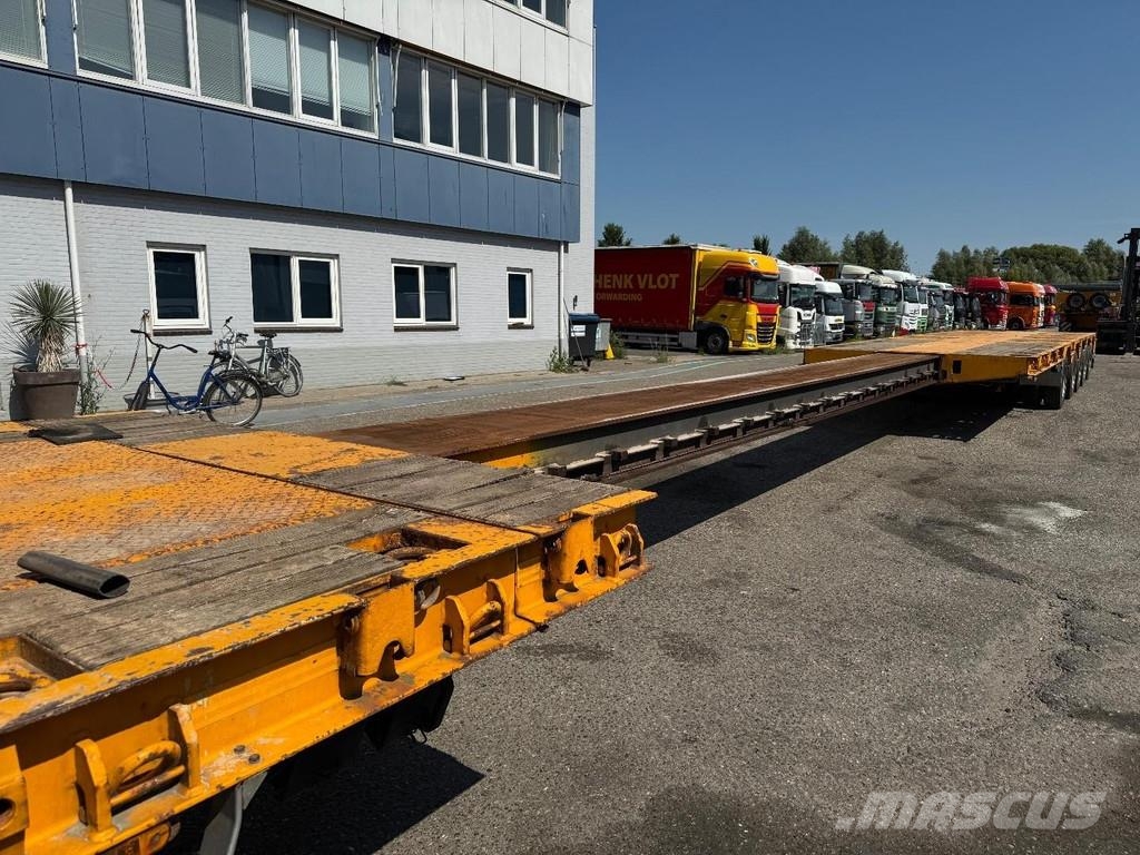 Goldhofer STZ-L5-50/80A 8,1M EXTENDABLE + 5 AXLE STEERING + Diepladers