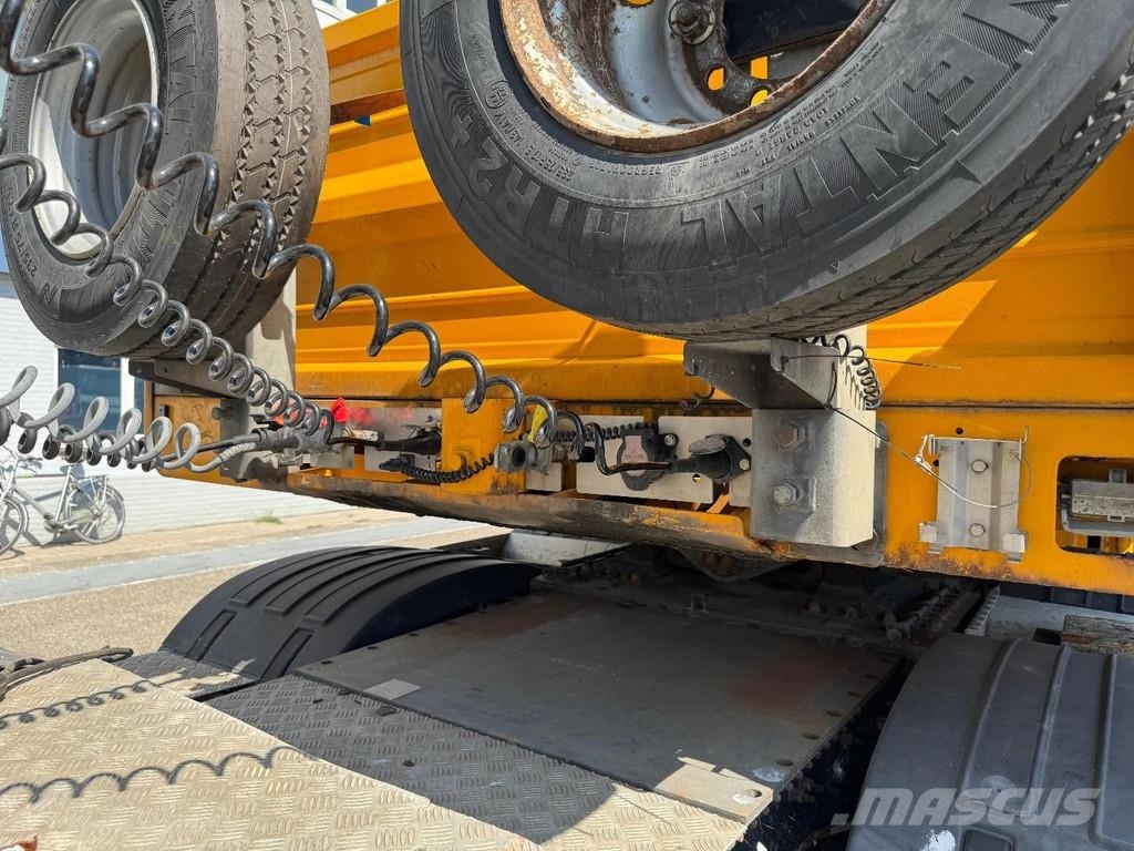 Goldhofer STZ-L5-50/80A 8,1M EXTENDABLE + 5 AXLE STEERING + Diepladers