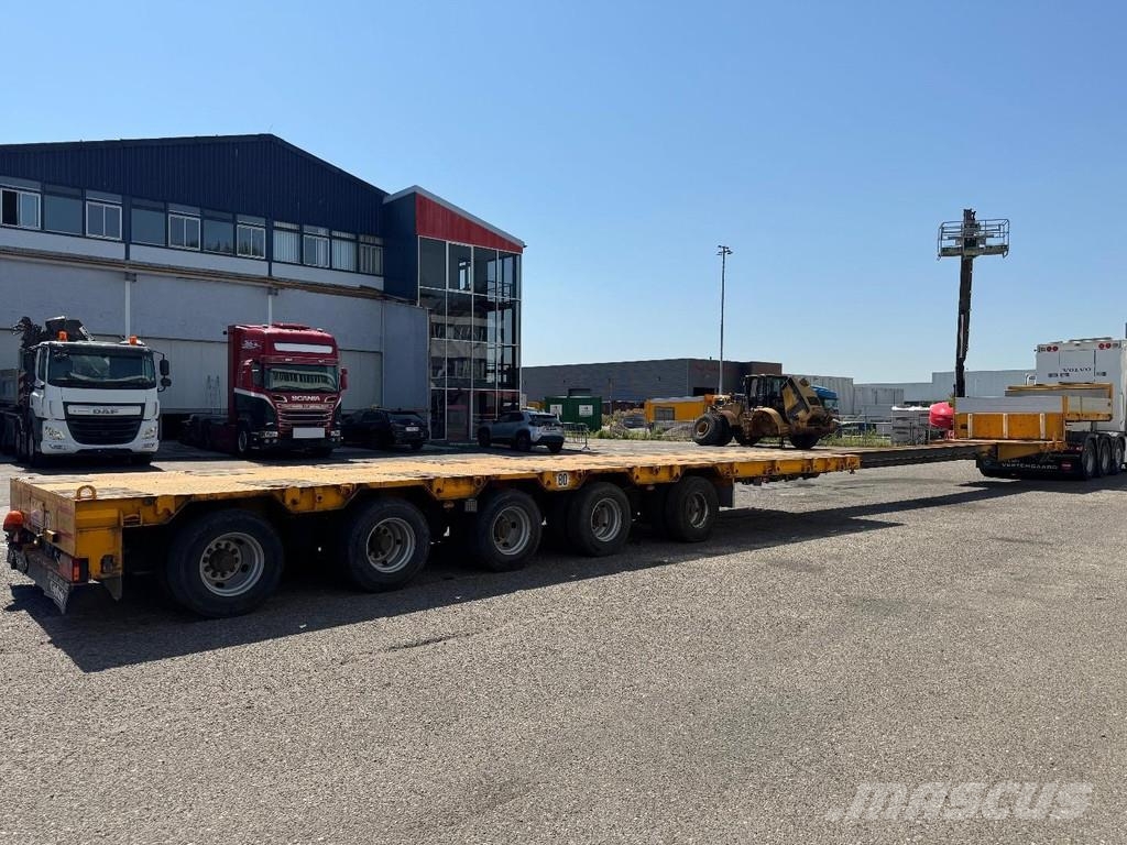 Goldhofer STZ-L5-50/80A 8,1M EXTENDABLE + 5 AXLE STEERING + Diepladers