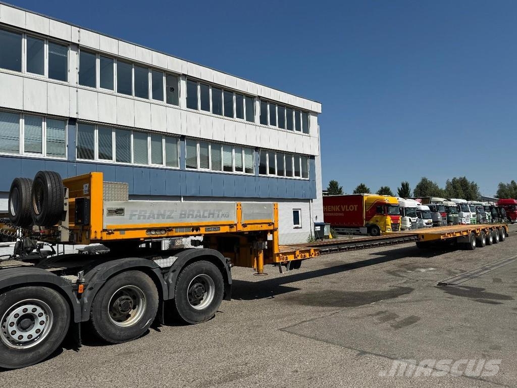 Goldhofer STZ-L5-50/80A 8,1M EXTENDABLE + 5 AXLE STEERING + Diepladers