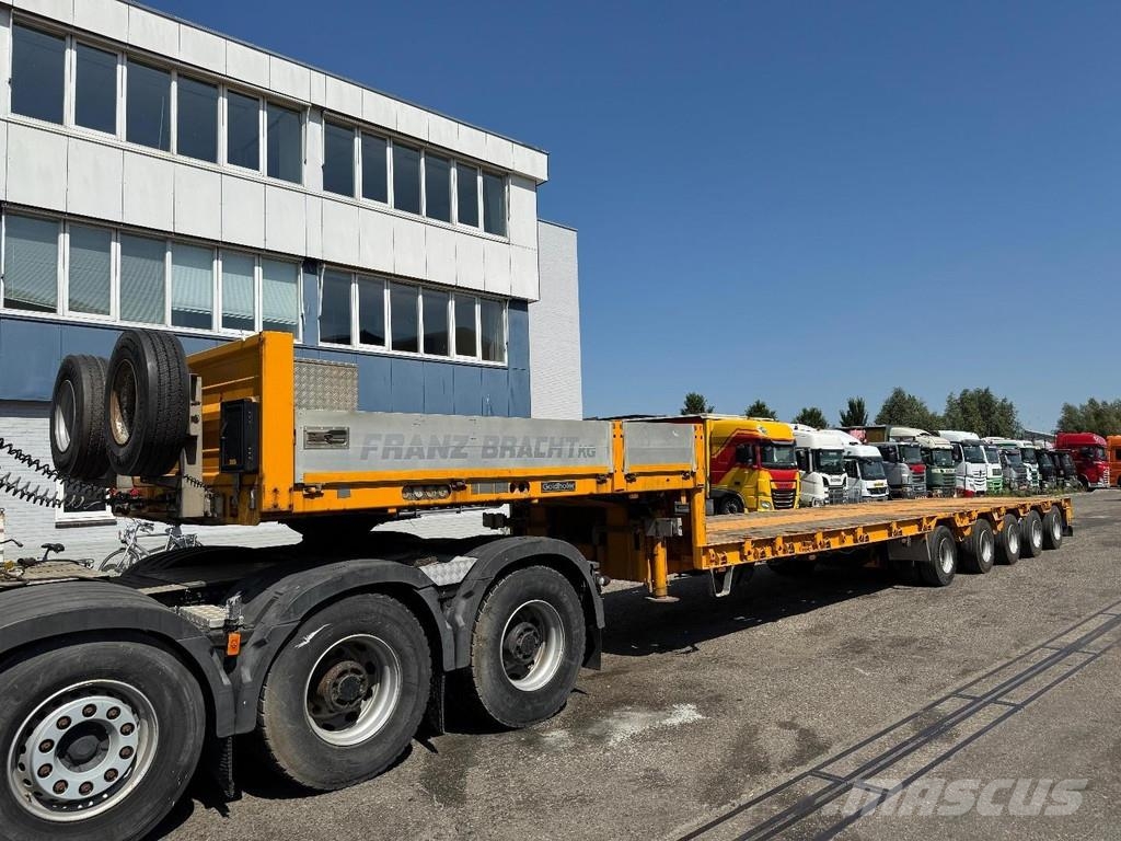Goldhofer STZ-L5-50/80A 8,1M EXTENDABLE + 5 AXLE STEERING + Diepladers