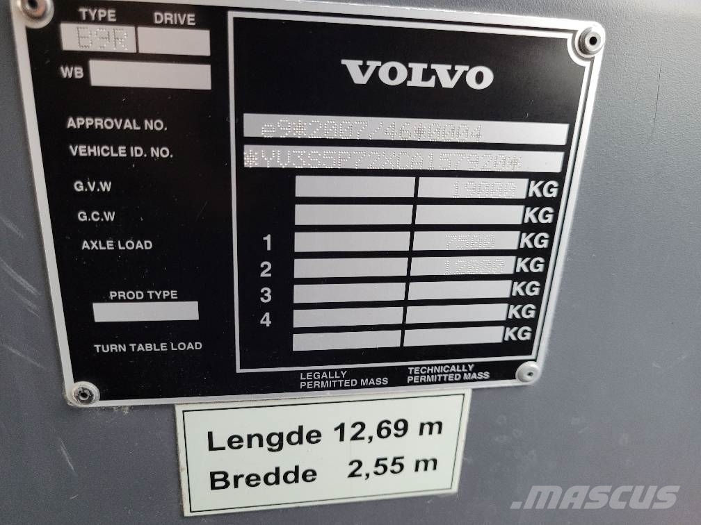 Volvo B9R VEST HORIZONT EURO5 Linnadevahelised bussid