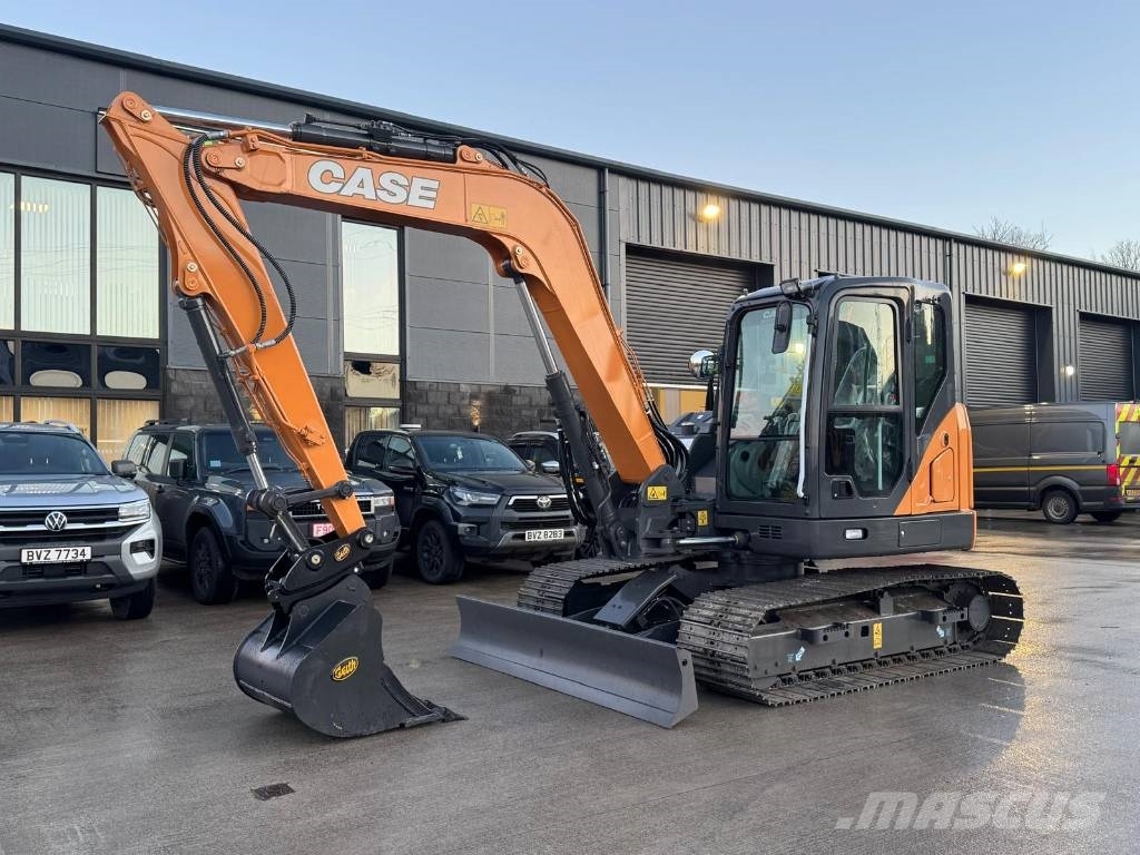 Case CX 90 D, Omagh, Tyrone, United Kingdom - Used midi excavators