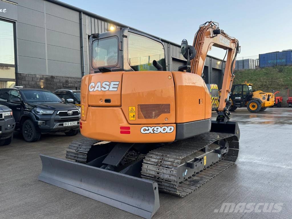 Case CX 90 D, Omagh, Tyrone, United Kingdom - Used midi excavators