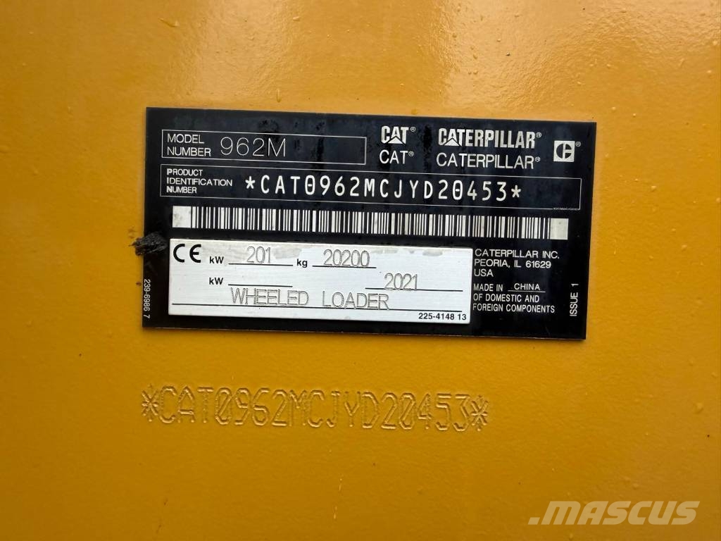 CAT 962 Iekrāvēji uz riteņiem