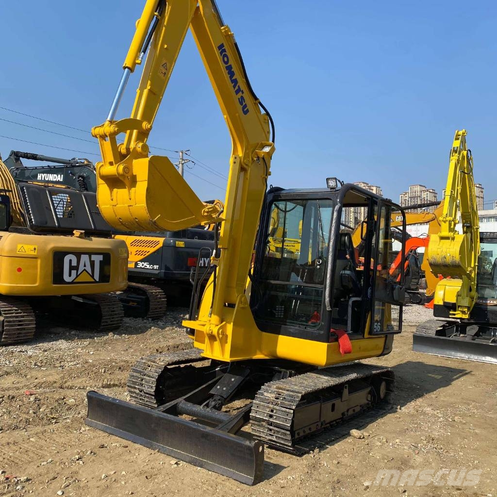 Komatsu PC56 Lánctalpas kotrók