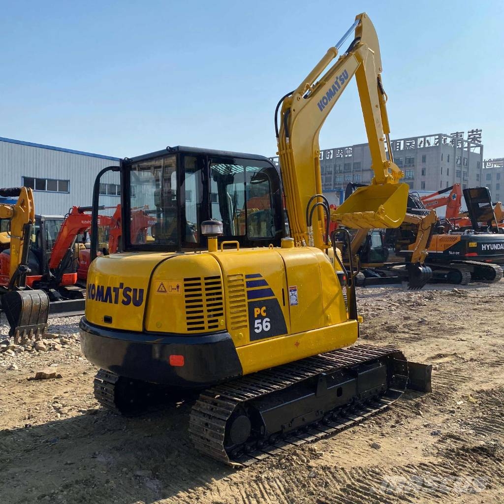 Komatsu PC56 Lánctalpas kotrók